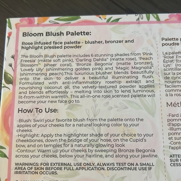 New Bloom Blush Face Palette - Picture 4 of 4